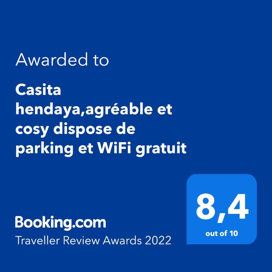 Casita Hendaya - Agréable et cosy avec parking et WiFi Exterior foto
